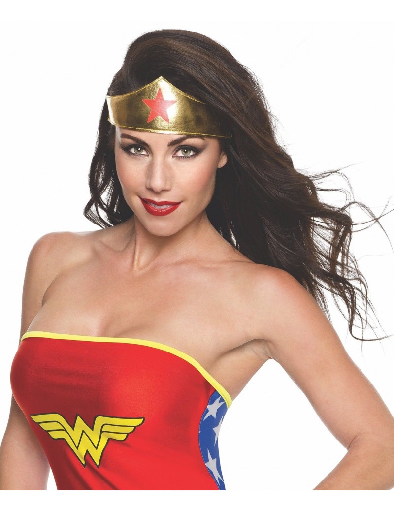 Wonder Woman Gold Tiara Headband 