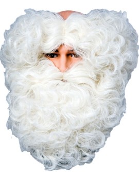 Santa Claus Beard And Headband Set