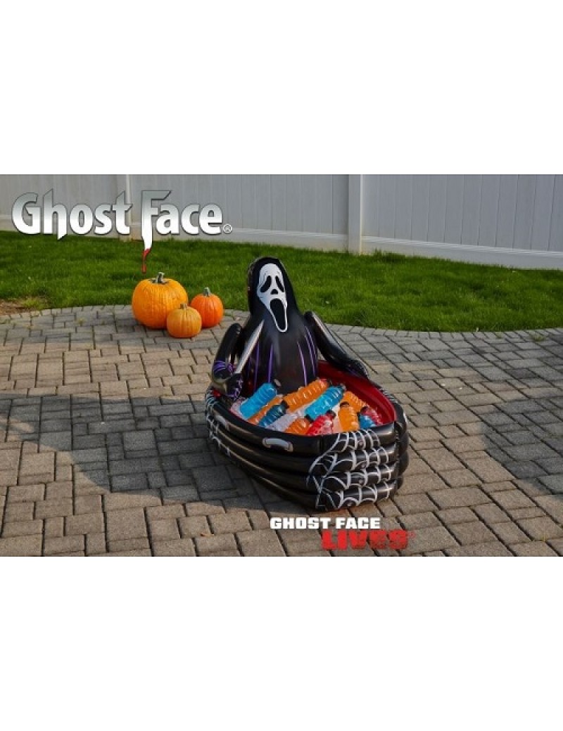Ghost Face Inflatable Coffin Cooler