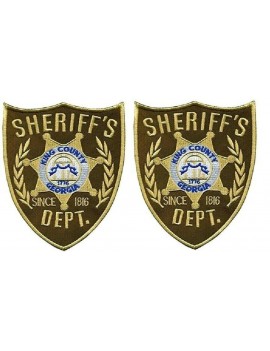 Kings County Sherrif Costume Patch