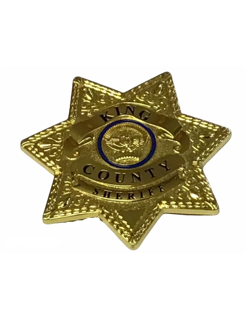 Kings County Sherrif Star Pin Badge