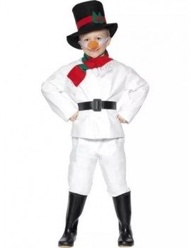 Snowman Kids Costume