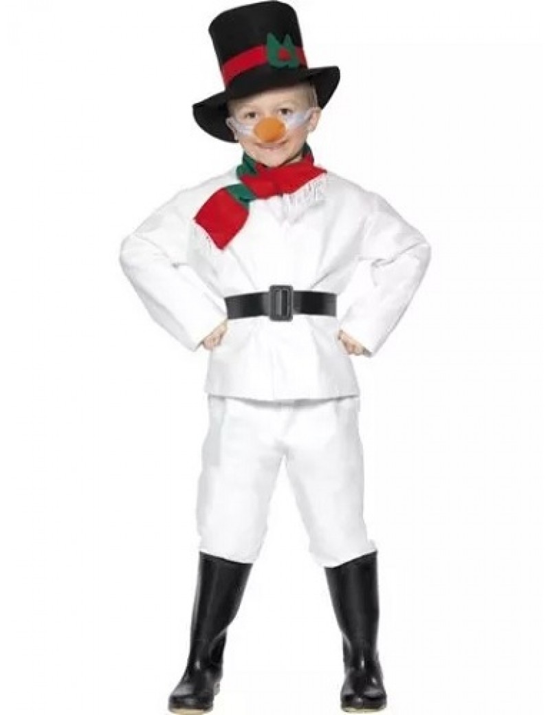 Snowman Kids Costume