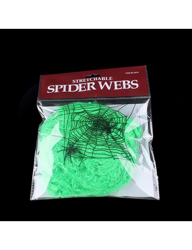 Green Spider Web