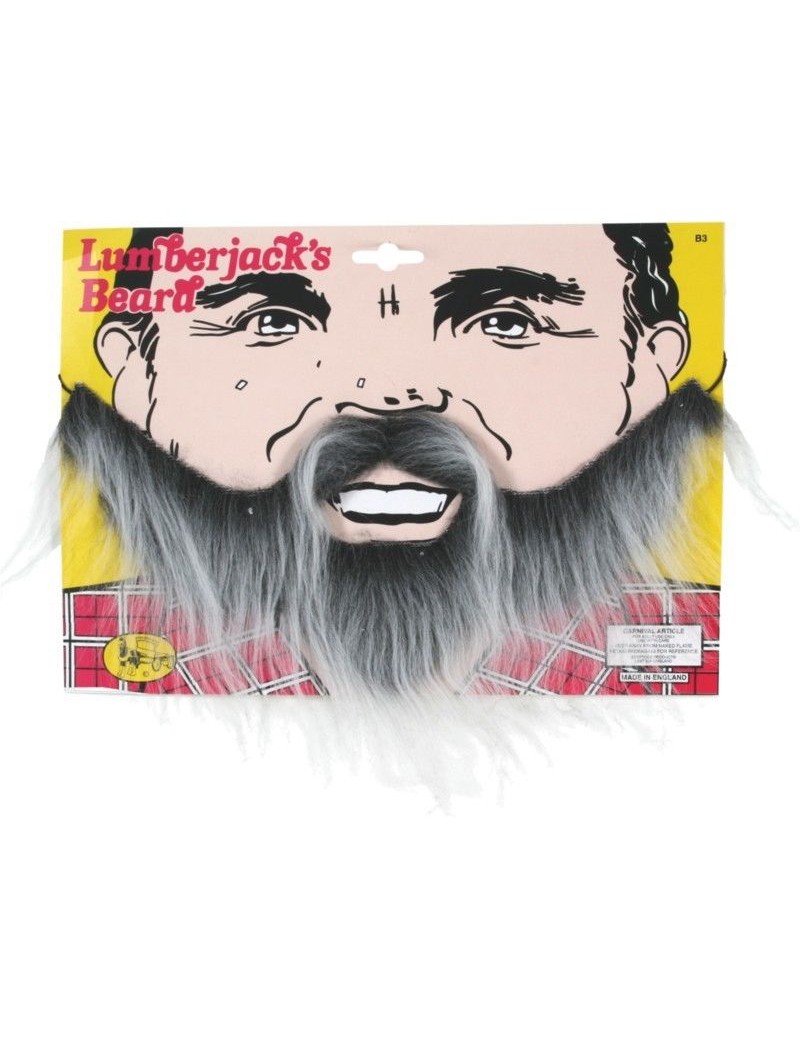 Lumberjack Beard Grey