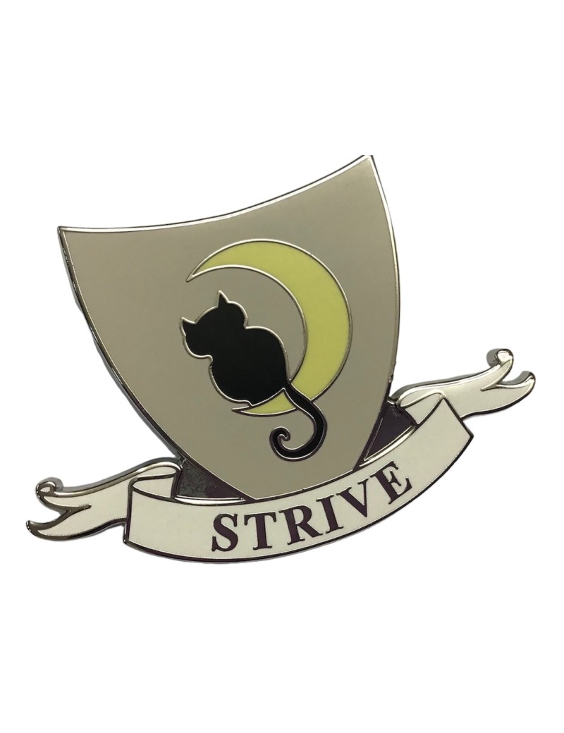 The Worst Witch Grey Strive Pin Badge