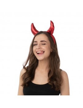 Devil Horns On Headband