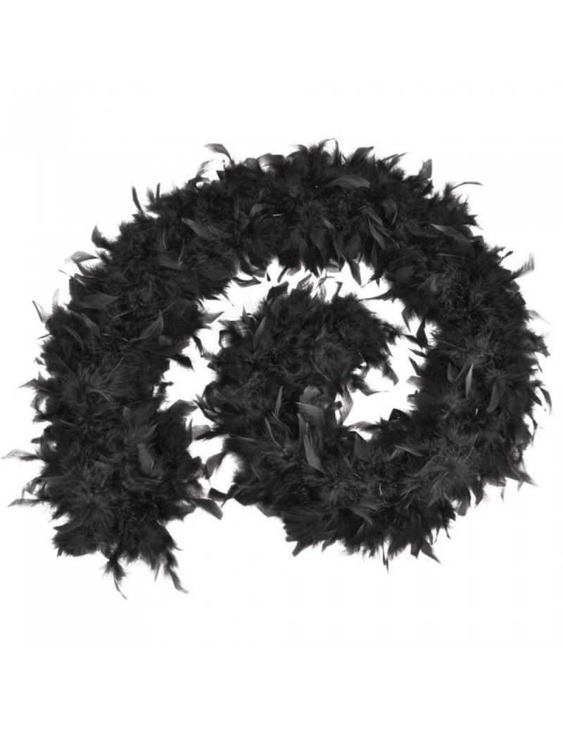 Black Feather Boa