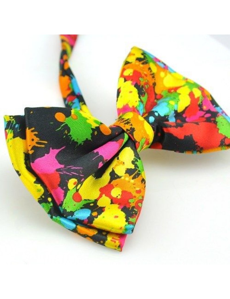 Paint Splash Bow Tie