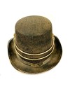 Steampunk Top Hat Brown And Gold