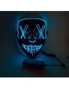 Neon Light Up Stitch Smile Mask