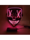 Neon Light Up Stitch Smile Mask