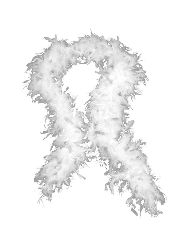 White Feather Boa