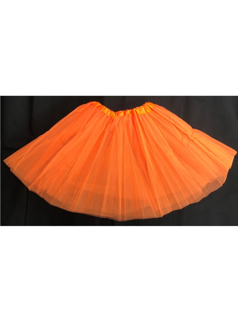 Tutu Net Ra-Ra Skirt Neon Orange