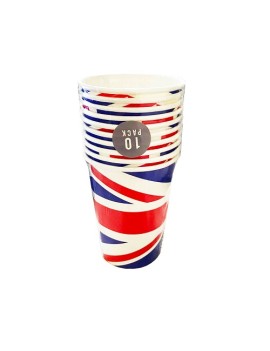 Union Jack Flag Paper Cups