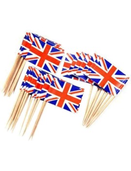 Union Jack Food Picks