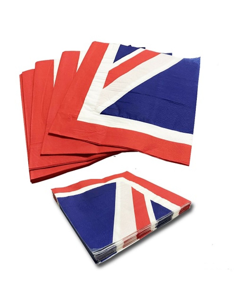 Union Jack Paper Napkins