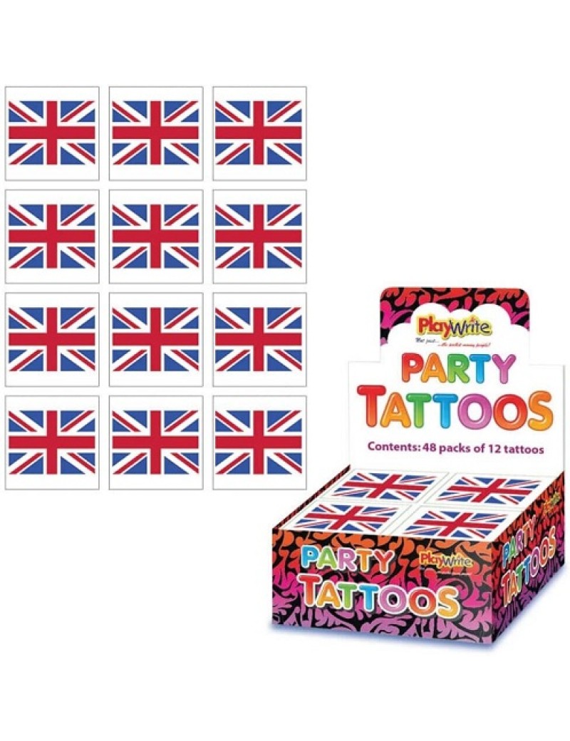 Union Jack Flag Tattoos