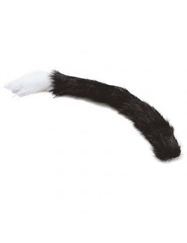 Cat Tail Black With White Tip 