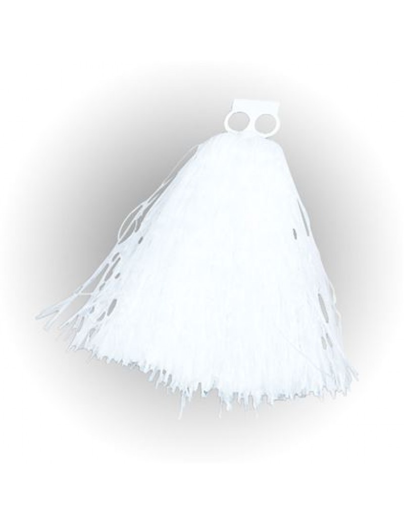 Cheerleader Pom Poms White 