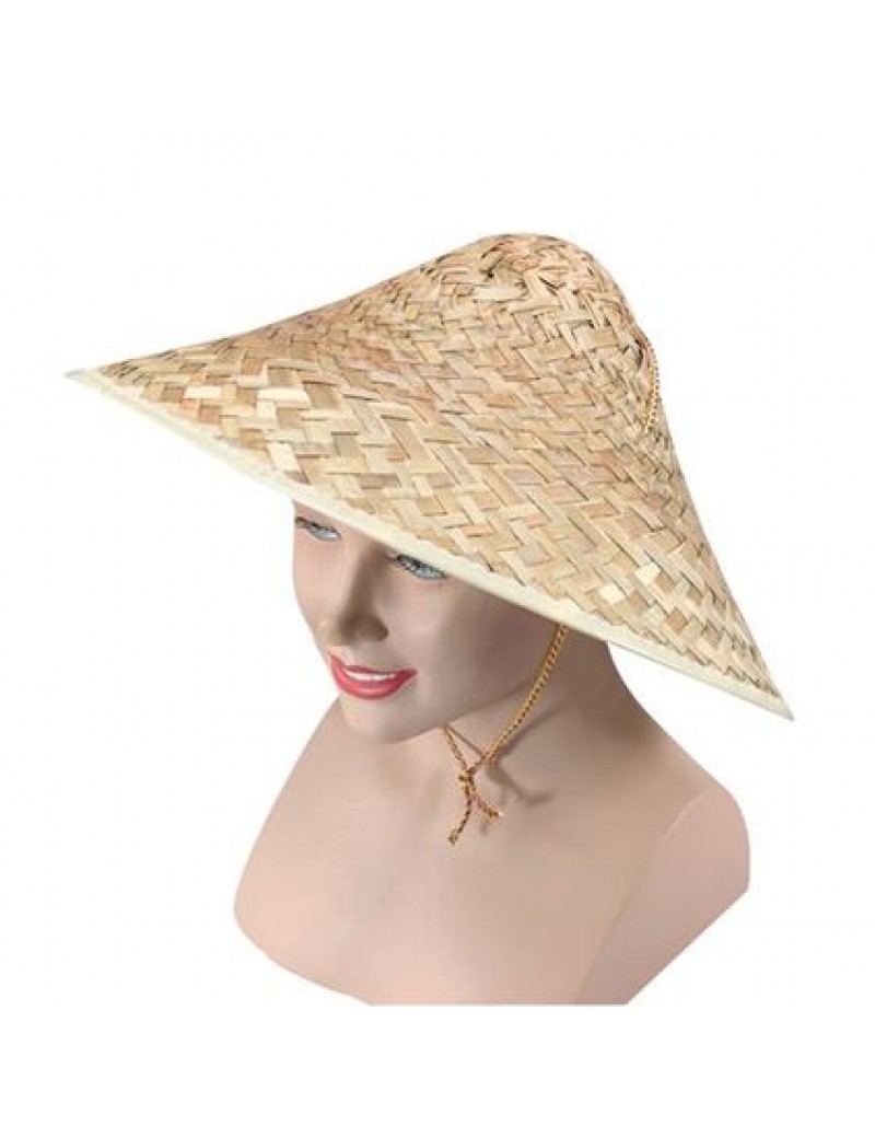 Chinese Straw Coolie Hat