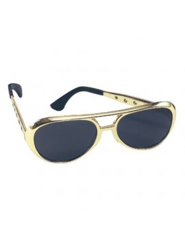 Elvis 70s Glasses Gold 