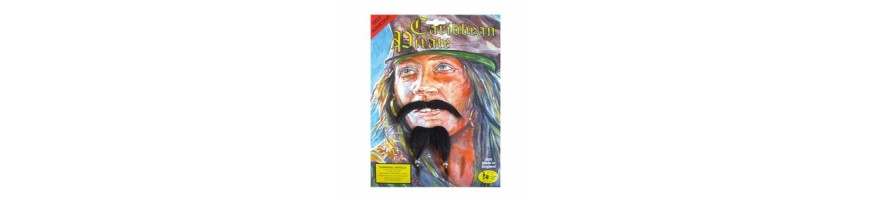 Fancy dress beard / moustache sets Fancy dress beard / moustache sets