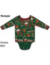 Ugly Christmas Jumper Baby Romper 