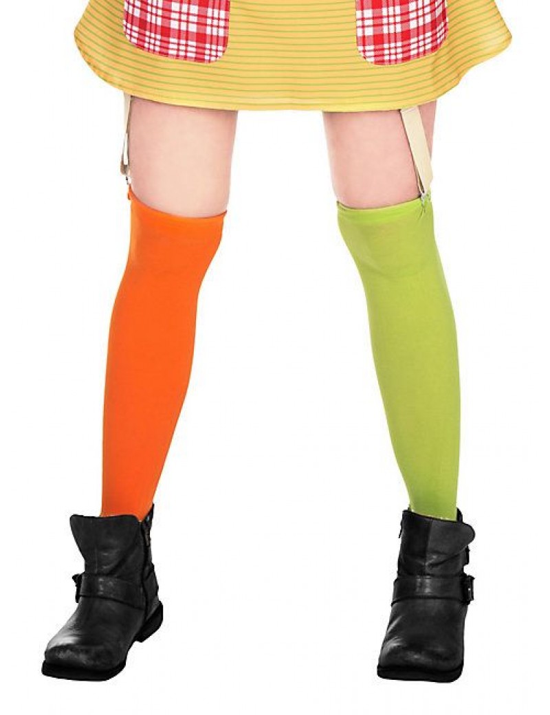 Pippi Longstocking Official Stockings Small - Large 