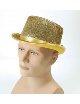 Top Hat Lurex Gold Bristol Novelty BH467