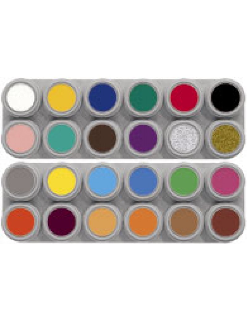 24 Colour Water Make Up Palette