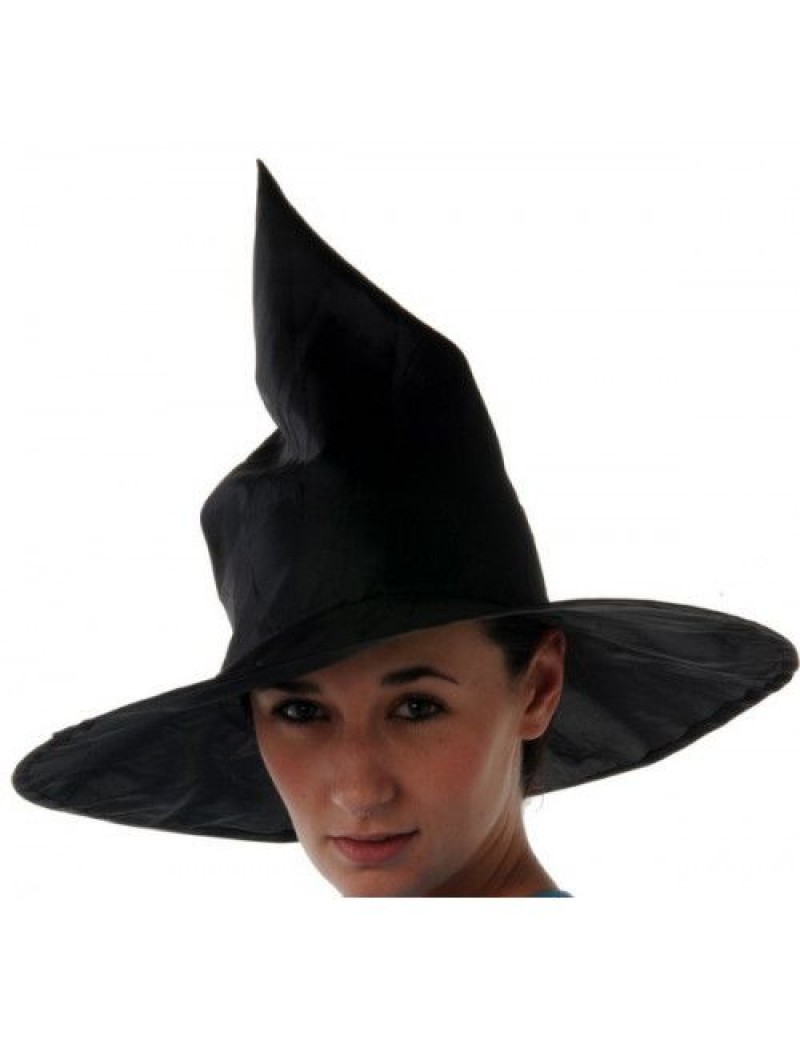 Witch Hat Nylon Black 