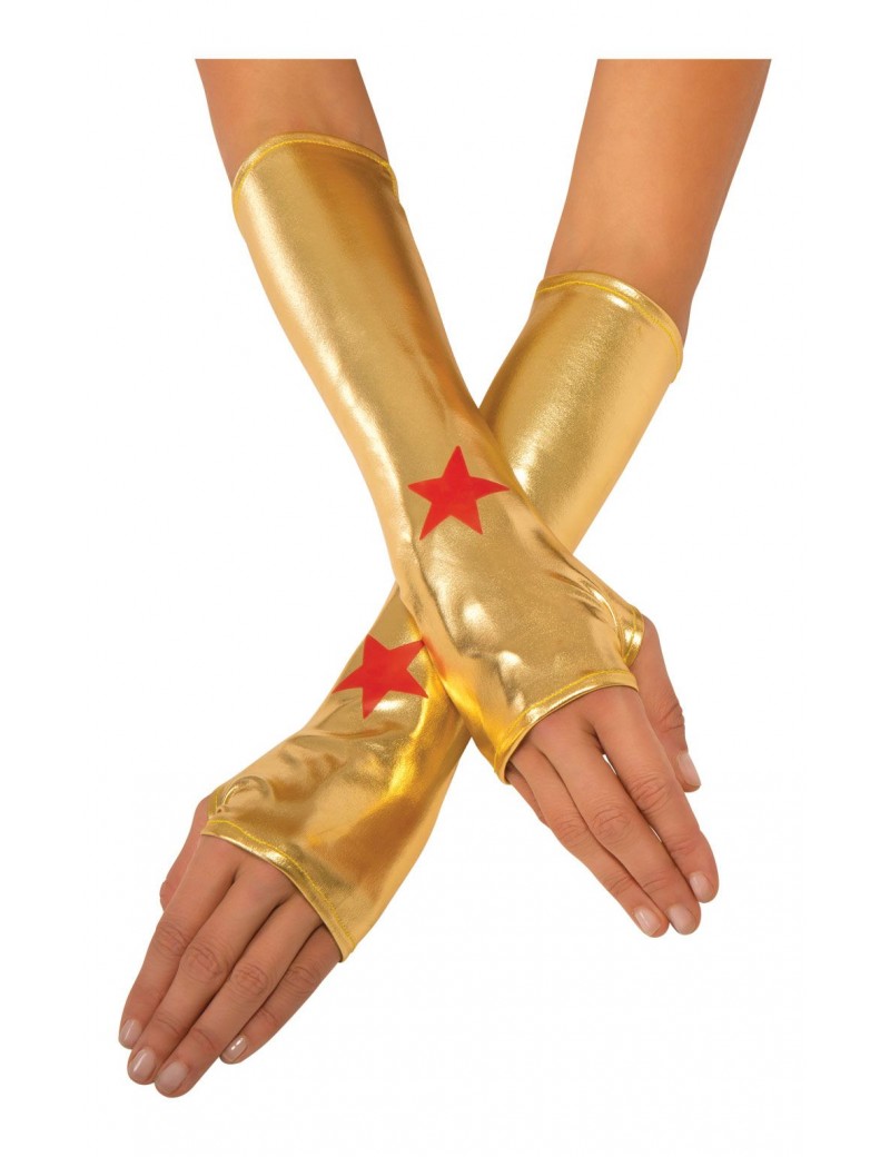 Wonder Woman Gold Gauntlets