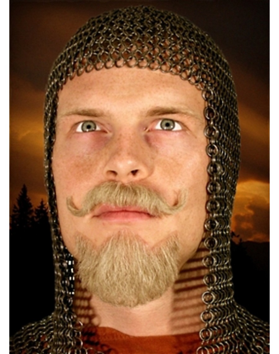 Wish List (0). Knights Professional Real Hair Beard And Moustache Set. 
