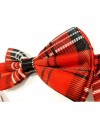 Tartan Red Stewart Bow Tie 