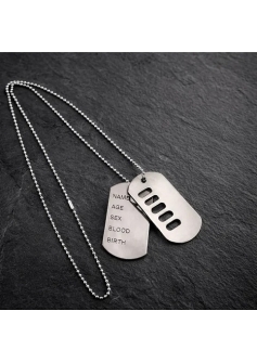 Army Metal Dog Tags ST5089