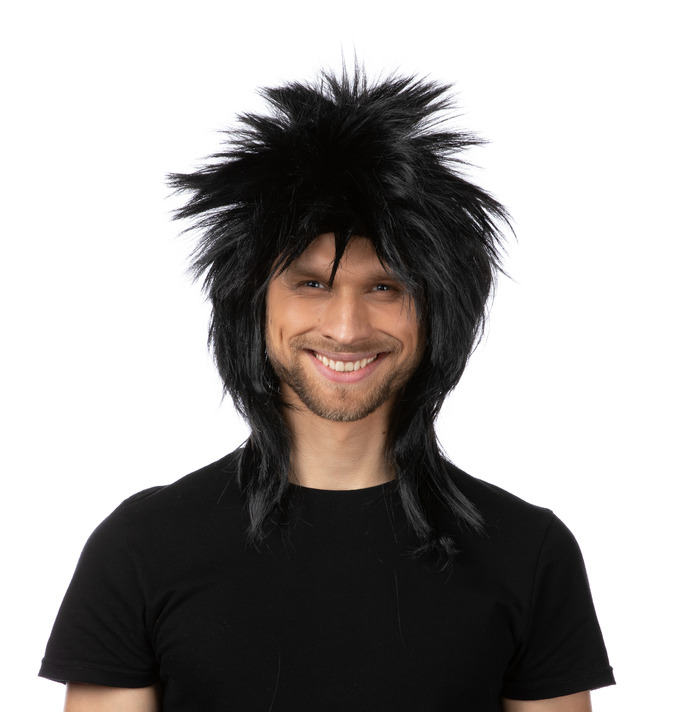 Black Rock Star Wig