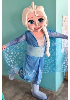 Princess Elsa Mascot Costume