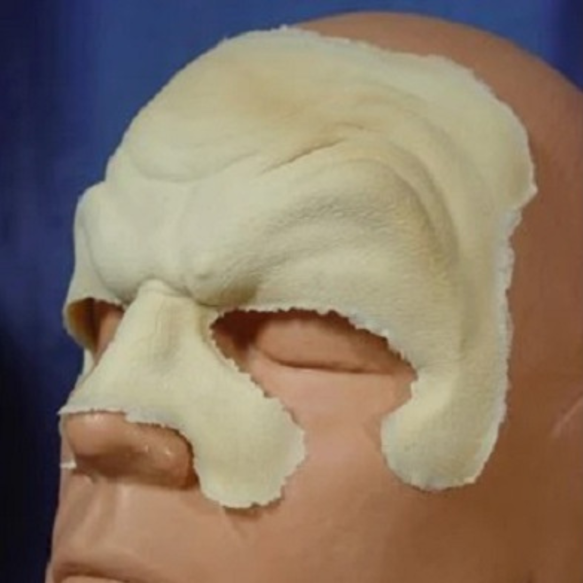 Rubber Wear Foam Prosthetic Evil Forehead