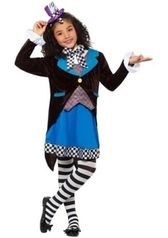Girls Mad Hatter Costume