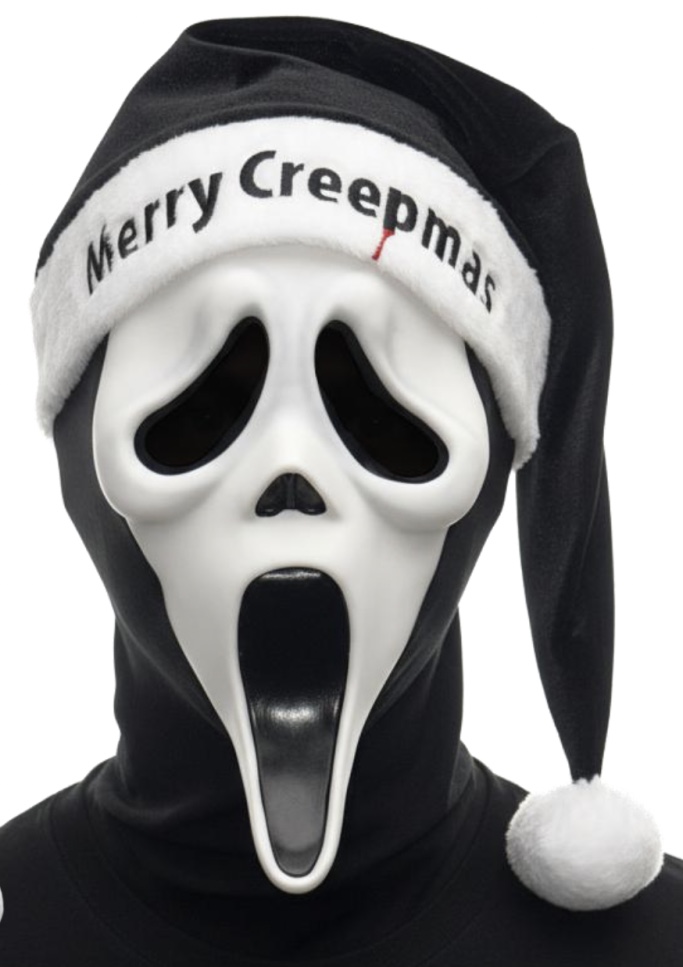 Ghostface Horror Santa Mask PRE-ORDER