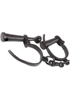 Victorian Style Iron Handcuffs