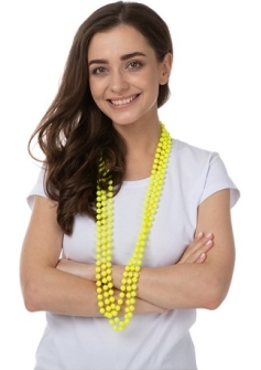 Neon Yellow Beads ST4070
