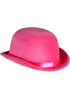 Pink Bowler Hat Thetru