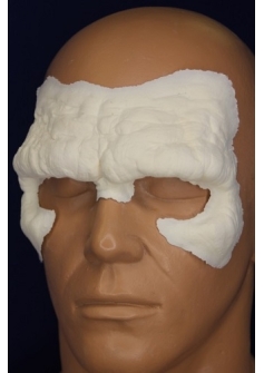 Rubber Wear Foam Prosthetic Caveman Forehead