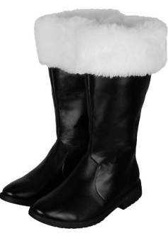 Santa Claus Vinyl Boots Thetru