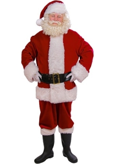 Traditional Suit Santa Model Standing 26