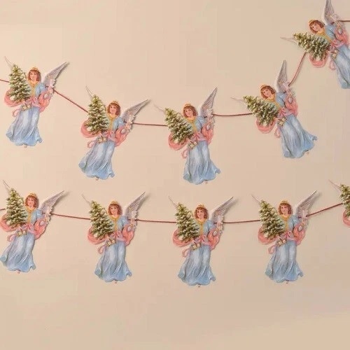Victorian Christmas Angel Garland