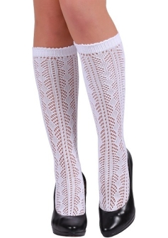 Womens Octoberfest White Socks