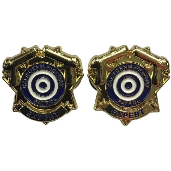 California Highway Patrol Marksmen Pin Badge